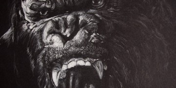 apprendre à dessiner le gorille king kong