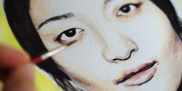 Comment apprendre l'aquarelle en réalisant un portrait