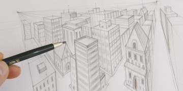 technique simple pour apprendre à dessiner en perspective
