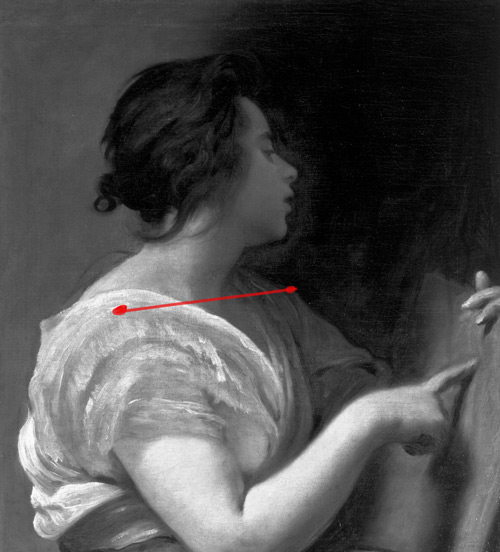 Technique pour dessiner le buste d'après une peinture de Diego Velázquez