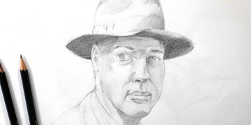 Technique rapide pour dessiner un portrait sans copier en s'inspirant du modèle.