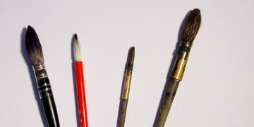 Conseil pour bien choisir ses pinceaux pour apprendre la technique de peinture aquarelle