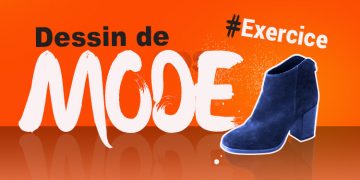 Exercice simple et sympa pour dessiner une chaussure en 3d