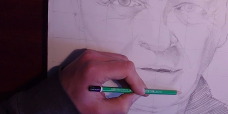 technique pour dessiner le portrait d'anthony hopkins