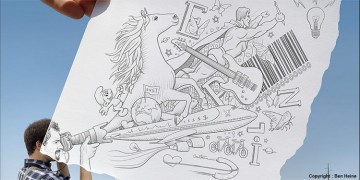 apprendre à dessiner et à dévelloper son sens artistique par dessin-création.