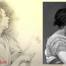 Dessiner un portrait classique d'après une peinture de Velazquez par le blog dessin-creation