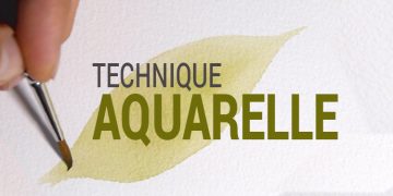 une façon simple et sympa d'apprendre à peindre à l'aquarelle