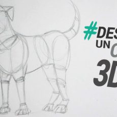 technique et tutoriel pour dessiner un chien en 3d et le modéliser rapidement.
