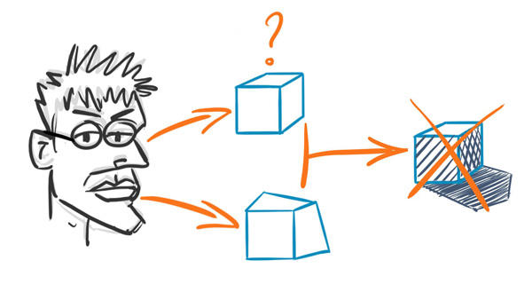 technique pour ne pas dessiner un visage sans volume