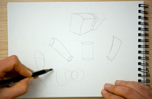 Formes simples pour dessiner en 3D