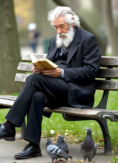 un sujet idéal pour apprendre à dessiner des personnages dans la rue.